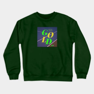 Go For Tennis Gold Crewneck Sweatshirt